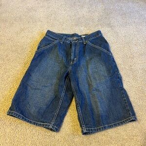 Vintage Levi's Kids Dark Blue Denim Shorts